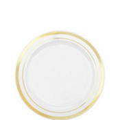 Bowls - Plastic -Elegant White Glossy Finish - 12 oz. - 10
