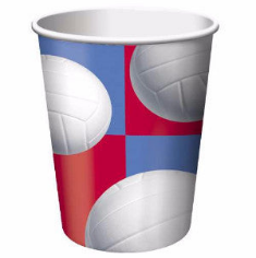 All Star Volleyball - Cups - 9oz