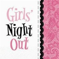 Girls' Night Out Beverage Napkins