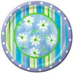 Cabana Floral Plates - 6 3/4"