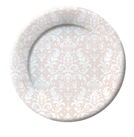Champagne Splendor Plates - 8"