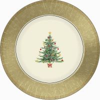 Classic Victorian Tree - Plate - 7"