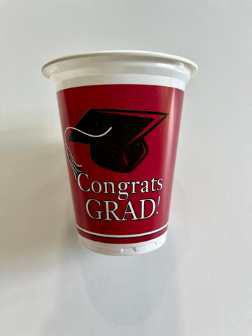 Congrats Grad - Cups - Plastic