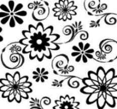 Cosmic Flower - Lunch Napkins