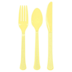 Cutlery - Light Yellow - Heavy Weight