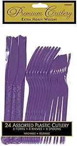 Cutlery - Purple - Heavy Weight