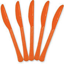 Cutlery - Knives - Orange - Heavy Weight - 50
