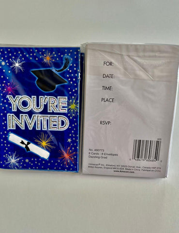 Dazzling Grad - Invitations