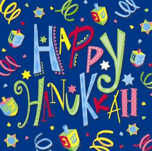 Hanukkah Fun Beverage Napkins