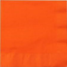 Lunch Napkins - Orange - 20