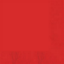 Lunch Napkins - Red - 50