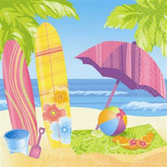 Surf's Up - Lunch Napkins