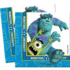 Monster's  University Lunch Napkins