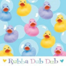 Rubber Ducky Beverage Napkins