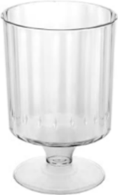 WINE GLASSES - PLASTIC - 5 OZ