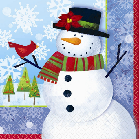 Frosty Friends Lunch Napkins