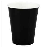 Cups - Paper - 9 oz - Black - 8