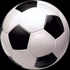 Soccer Fan Plates - 7"