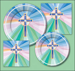 Stained Glass Pattern More Fun Party Package