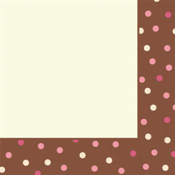 Blush Dots - Dinner Napkins