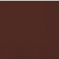 Beverage Napkins -  Chocolate Brown - 50