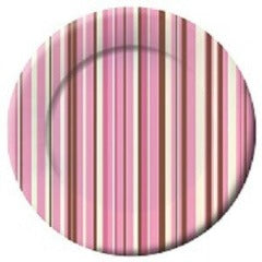 Blush Stripes - Plates - 8"