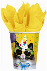 Cat's Meow - Cups - 9 oz. - Birthday