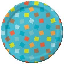 Circles & Squares - Plates - 6 3/4"