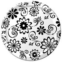 Cosmic Flower - Plates - 8 3/4"