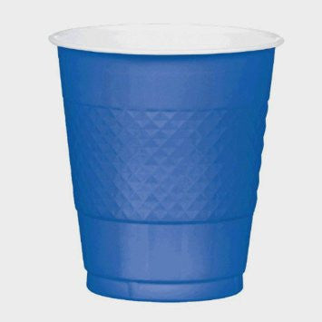 Cups - Plastic - 16 oz - Marine Blue - 20