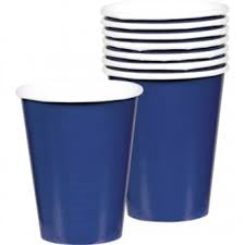 Cups - 9 oz - Marine Blue - 24