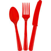 Cutlery - Red