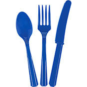 Cutlery - Royal Blue