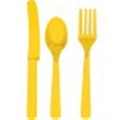 Table Cover - Plastic - Rectangle - Yellow Sunshine