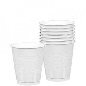 Cups - 10 oz - White - 16