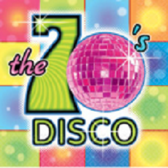 Disco Paper Lunch Napkins