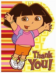 Dora the Explorer - Thank You Notes