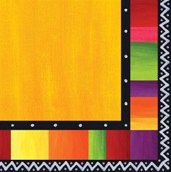 Fiesta Stripes - Lunch Napkins