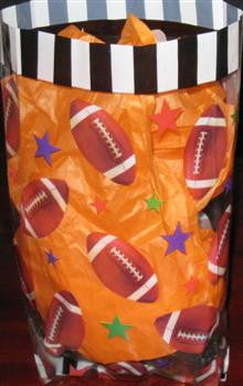 Football Loot Bags-Favors