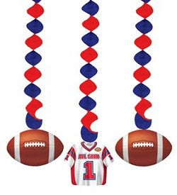Football Dangling Decorations