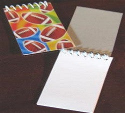 Football Note Pads - Favors