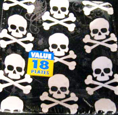 Skulls & Bones Plates 7"