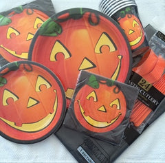 Pumpkin Glow Beverage Napkins