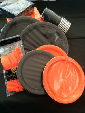 Halloween Orange & Black More Fun Package