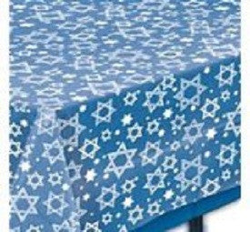 Hanukkah Star of David - Table Cover - Plastic