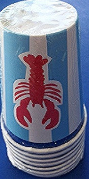 Patriotic Summer Stripes - Cups 9 oz.