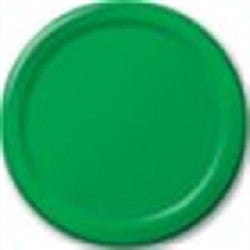 Plates - Paper - Festive Green - 7" - 8