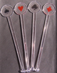 Card Night Drink Stirrers