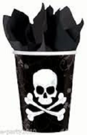 Skulls & Bones Cups - 9 oz