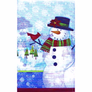 Frosty Friends - Table Cover - Plastic